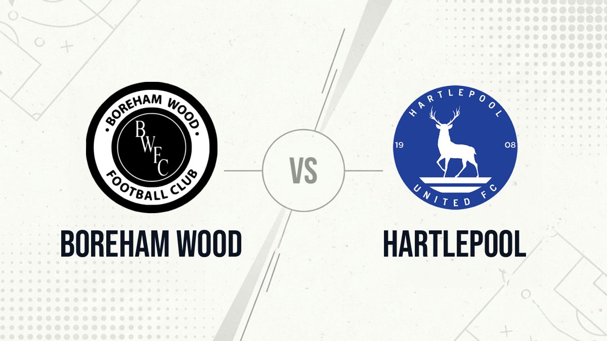 Pronostic Boreham Wood Hartlepool