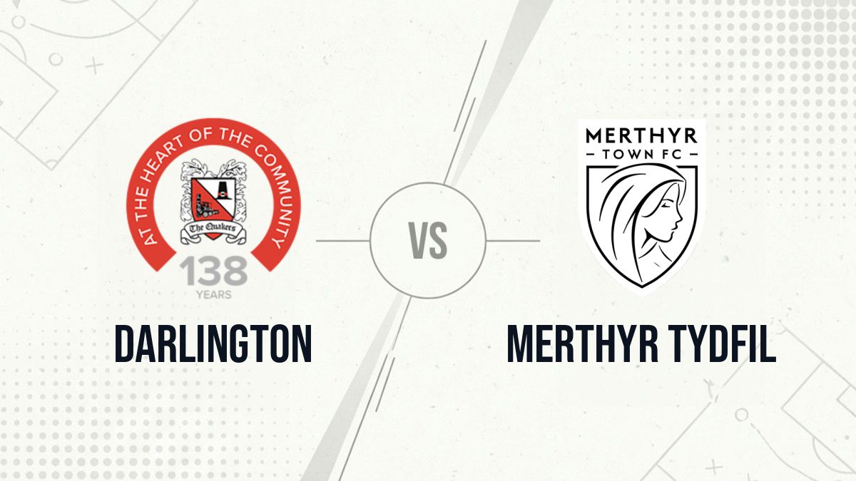 Pronostic Darlington Merthyr Tydfil