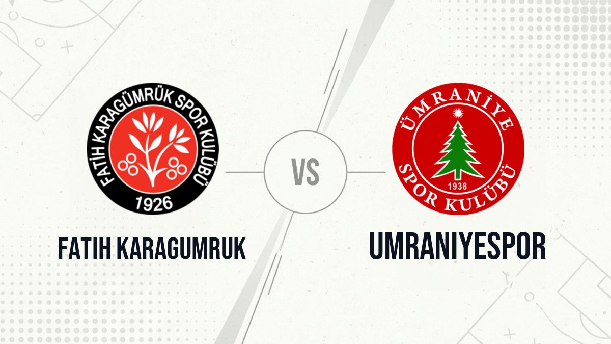 Pronostic Fatih Karagumruk Umraniyespor