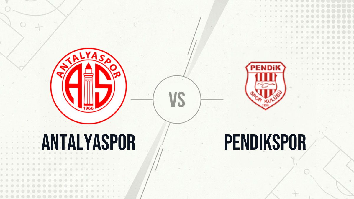 Pronostic Antalyaspor Pendikspor