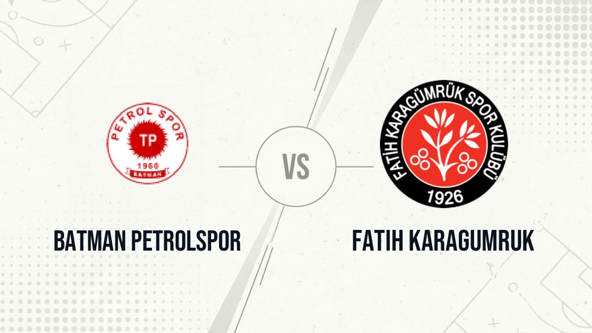 Pronostic Batman Petrolspor Fatih Karagumruk