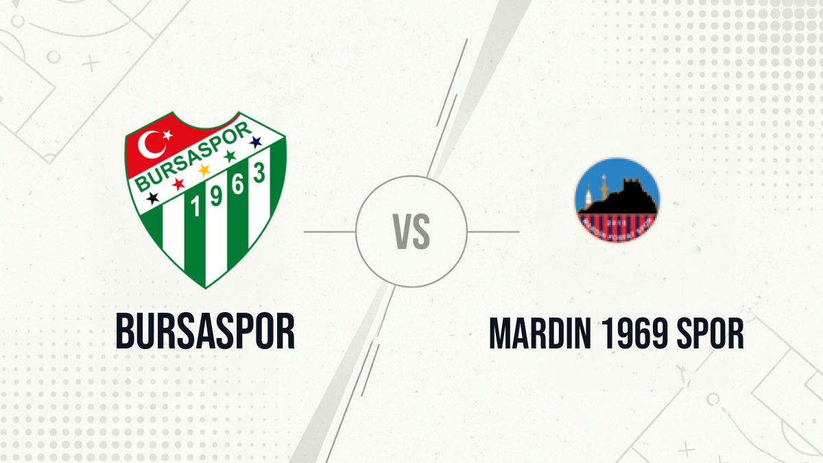 Pronostic Bursaspor Mardin 1969 Spor