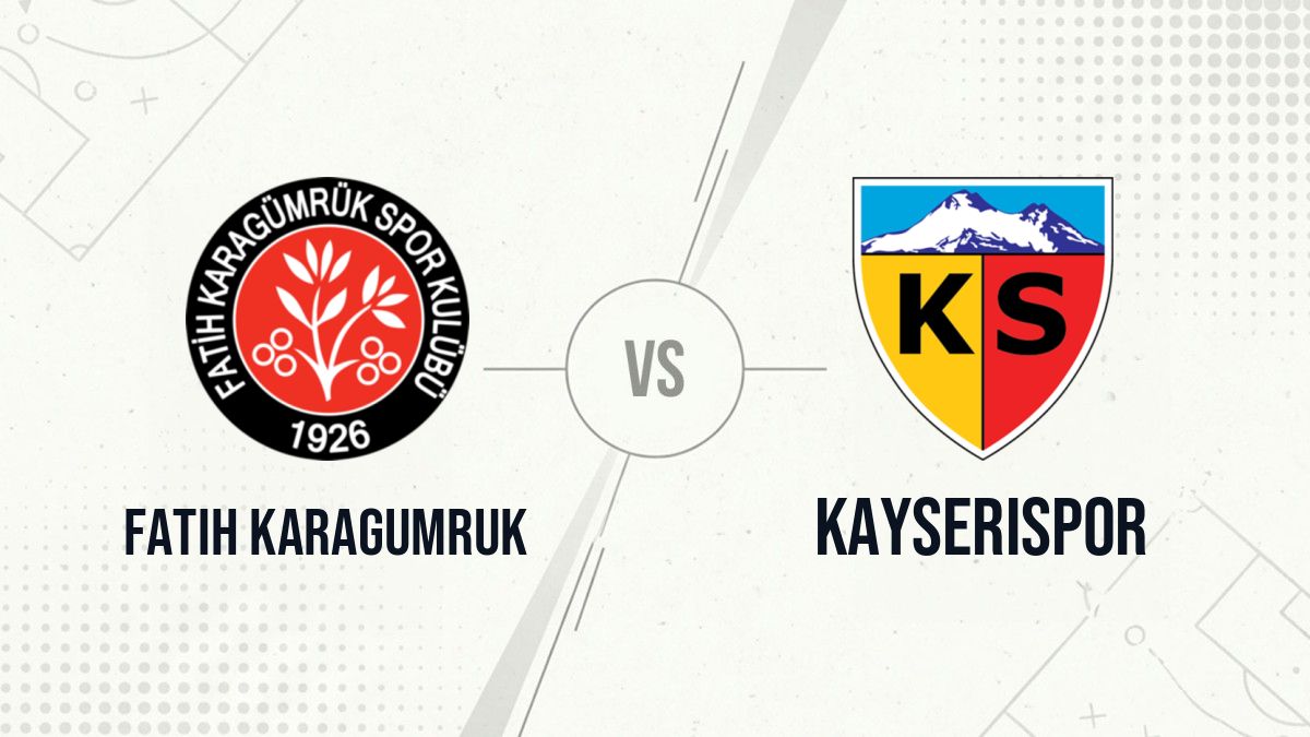 Pronostic Fatih Karagumruk Kayserispor