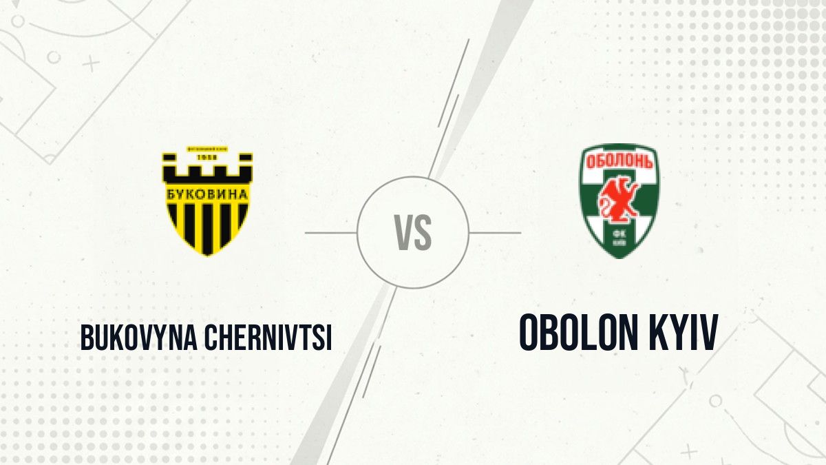 Pronostic Bukovyna Chernivtsi Obolon Kyiv