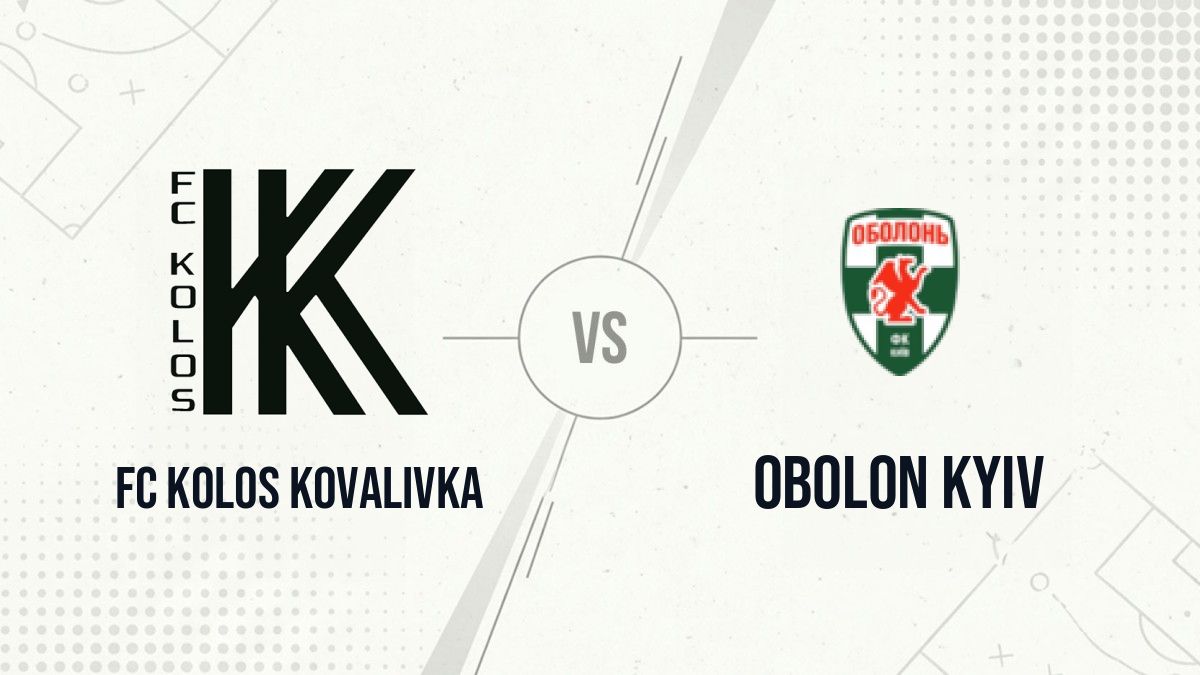 Pronostic FC Kolos Kovalivka Obolon Kyiv
