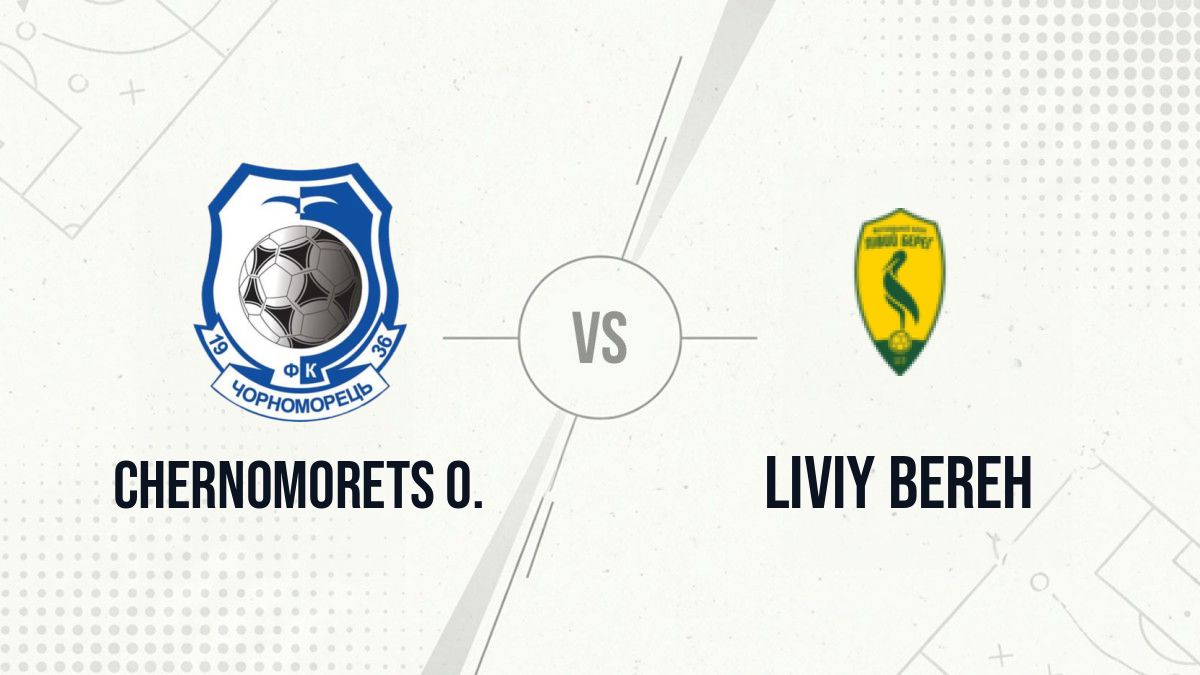 Pronostic Chernomorets O. Liviy Bereh