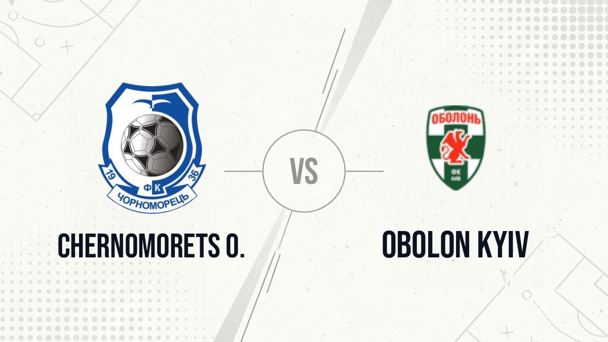 Pronostic Chernomorets O. Obolon Kyiv