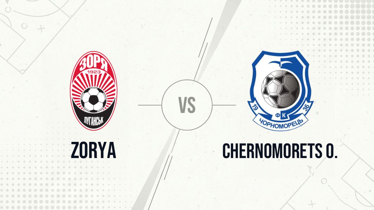 Pronostic Zorya Chernomorets O.