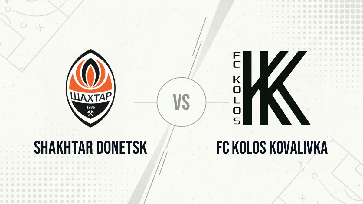 Pronostic Shakhtar Donetsk FC Kolos Kovalivka