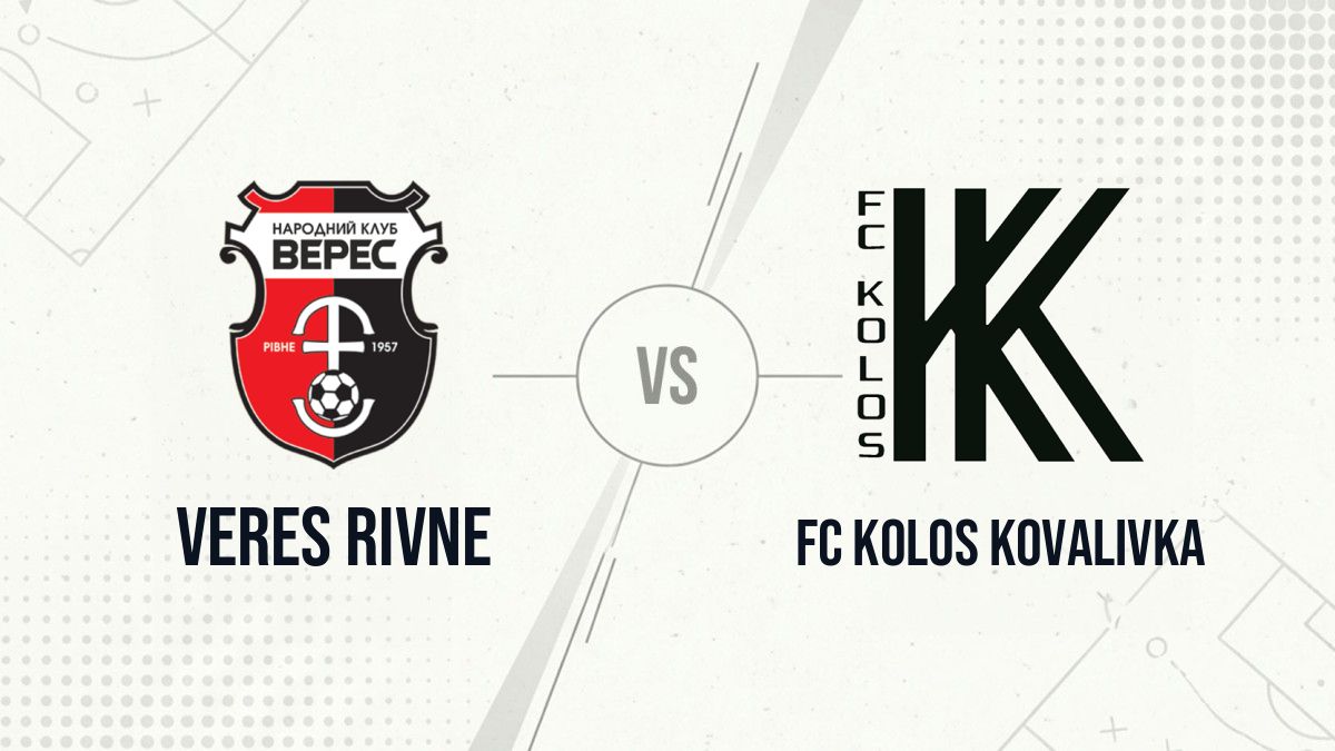 Pronostic Veres Rivne FC Kolos Kovalivka