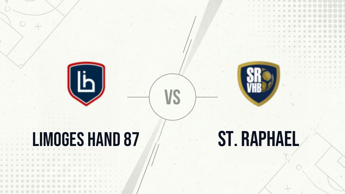 Pronostic Limoges Hand 87 St. Raphael