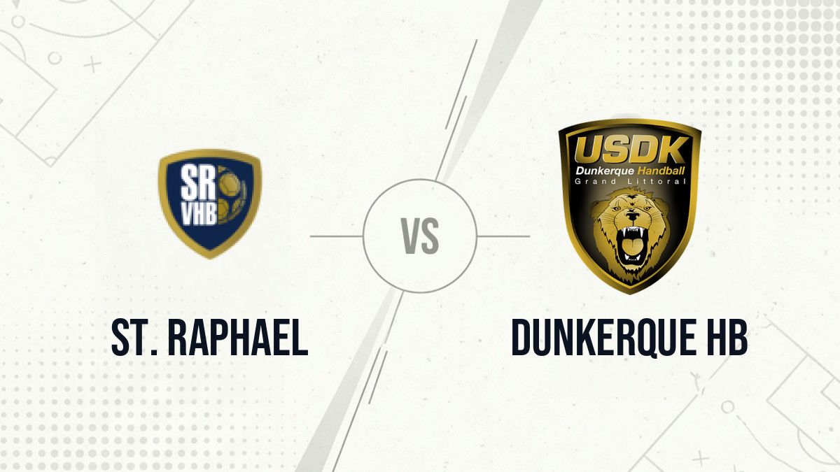 Pronostic St. Raphael Dunkerque HB