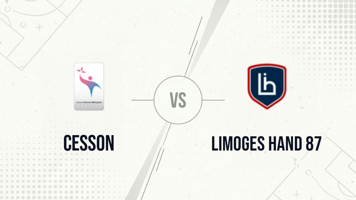 Pronostic Cesson Limoges Hand 87