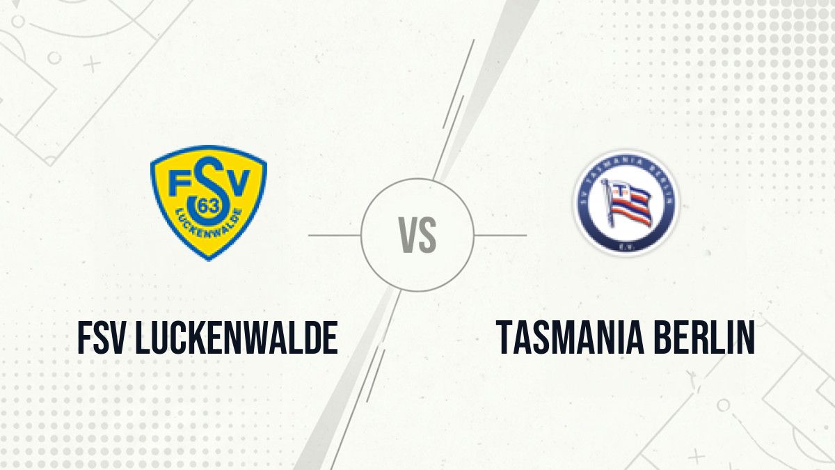 Pronostic FSV Luckenwalde Tasmania Berlin