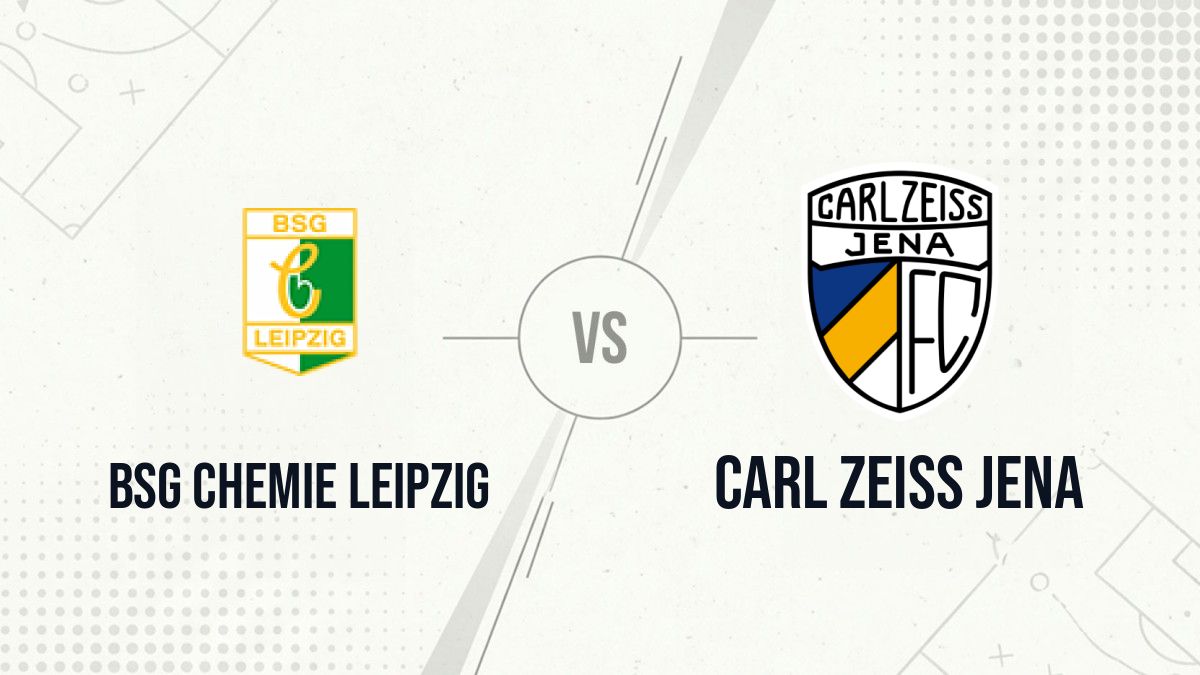 Pronostic BSG Chemie Leipzig Carl Zeiss Jena