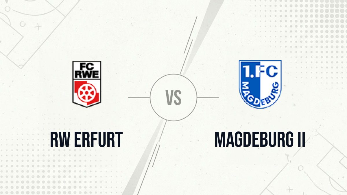 Pronostic RW Erfurt Magdeburg II