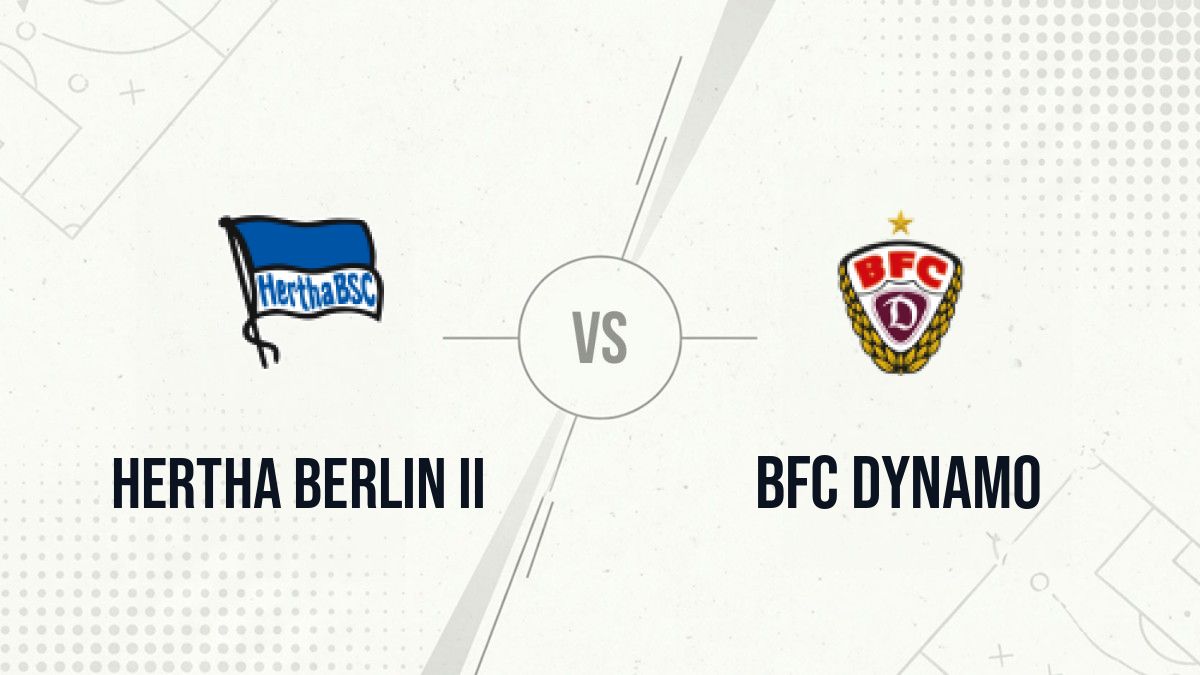 Pronostic Hertha Berlin II BFC Dynamo