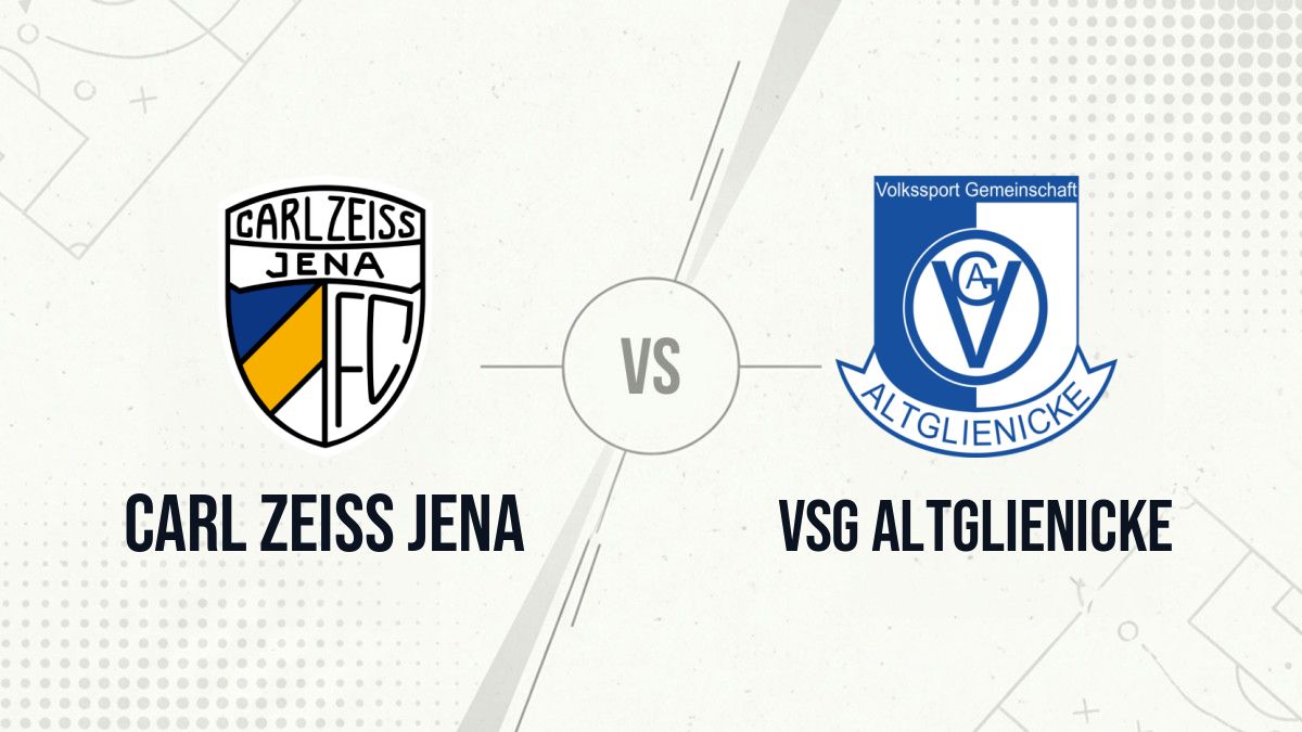 Pronostic Carl Zeiss Jena VSG Altglienicke
