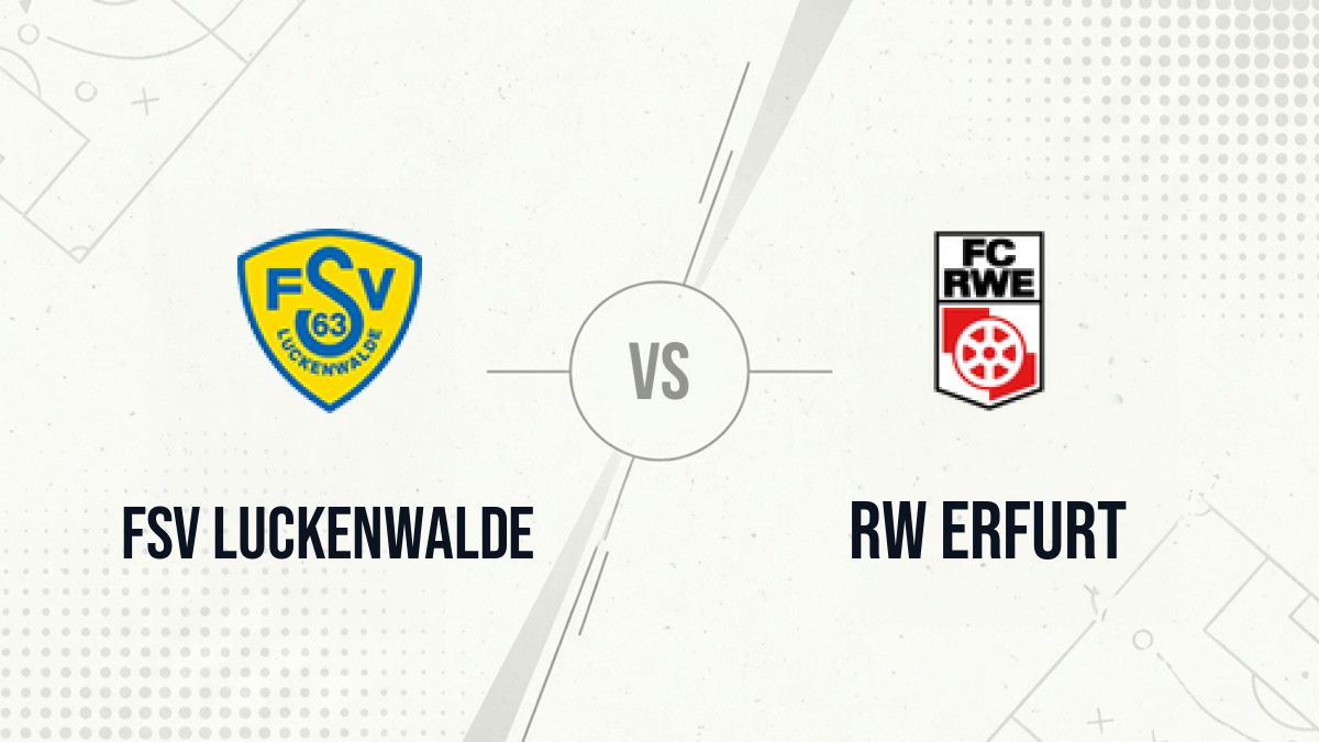 Pronostic FSV Luckenwalde RW Erfurt