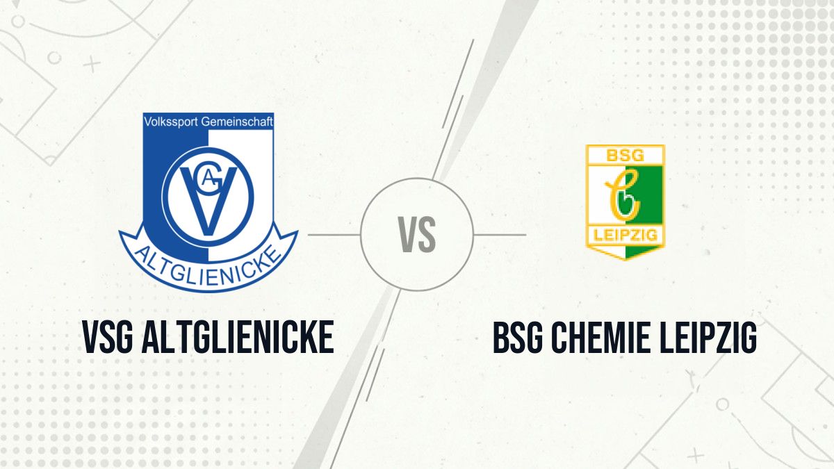 Pronostic VSG Altglienicke BSG Chemie Leipzig