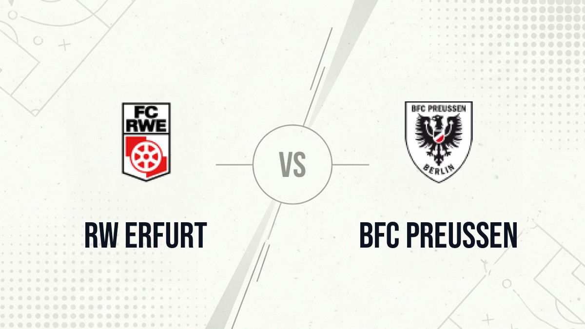 Pronostic RW Erfurt BFC Preussen
