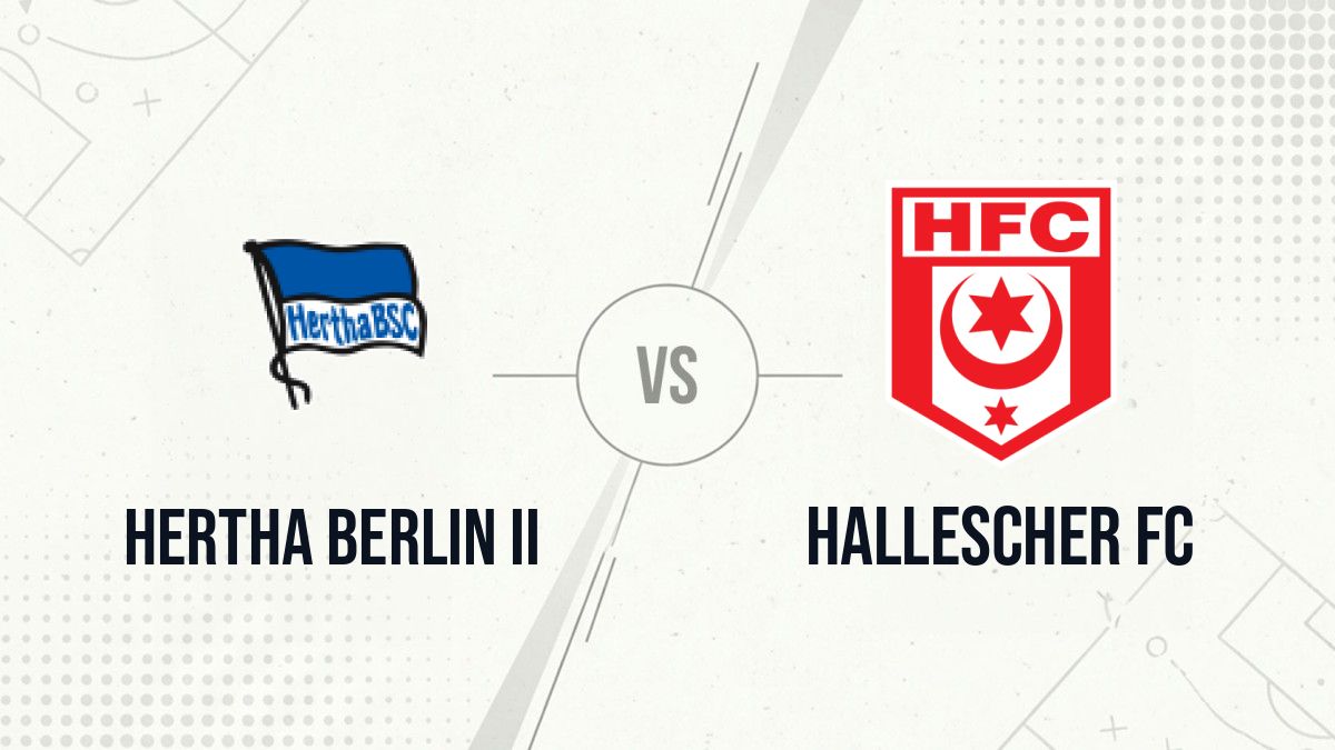 Pronostic Hertha Berlin II Hallescher FC