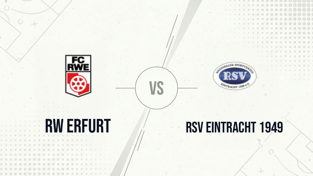 Pronostic RW Erfurt RSV Eintracht 1949