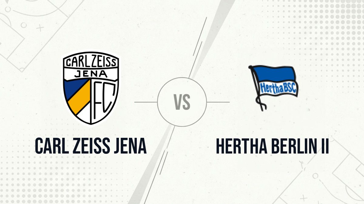 Pronostic Carl Zeiss Jena Hertha Berlin II