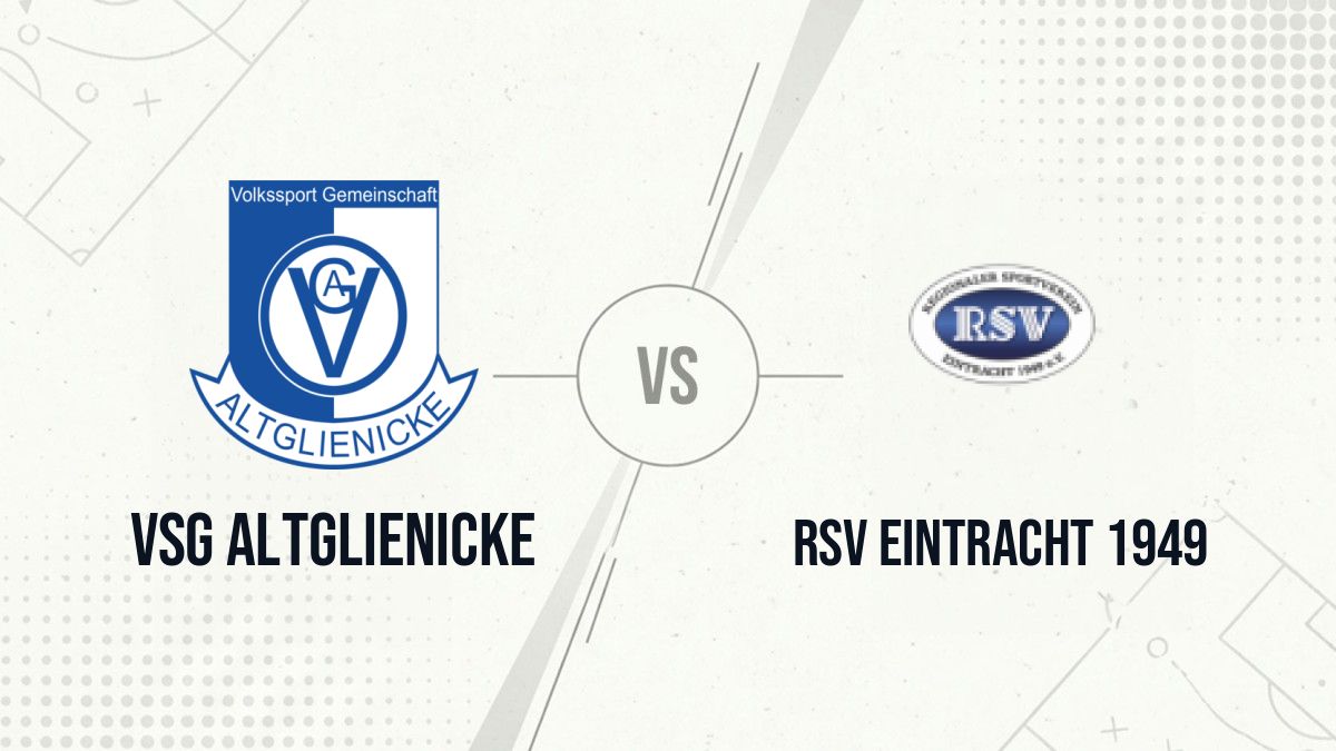 Pronostic VSG Altglienicke RSV Eintracht 1949