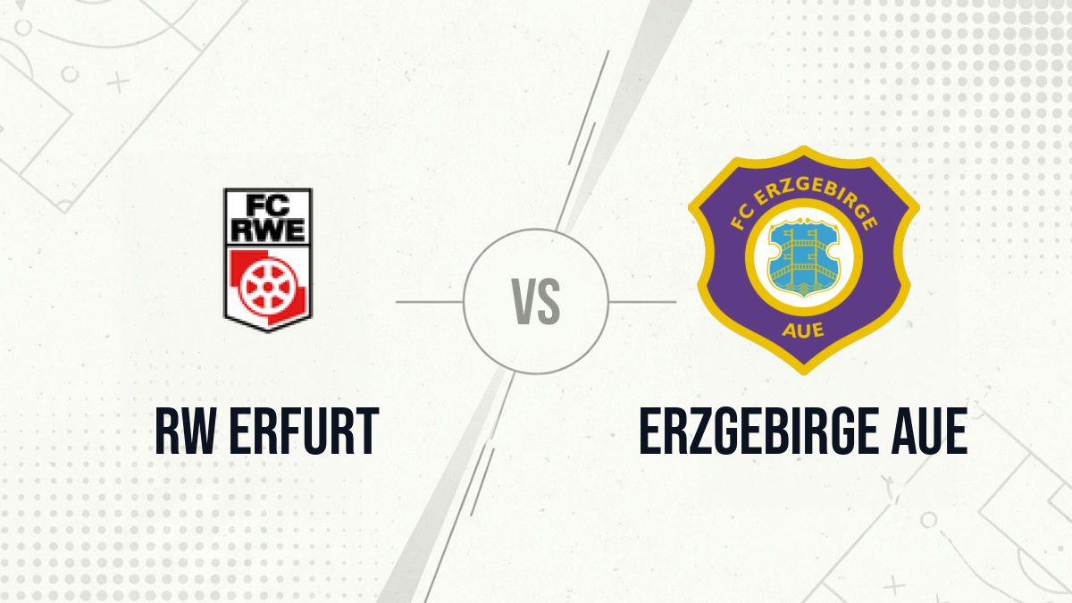Pronostic RW Erfurt Erzgebirge Aue