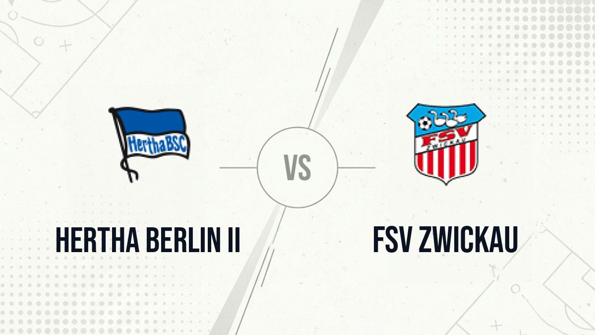 Pronostic Hertha Berlin II FSV Zwickau