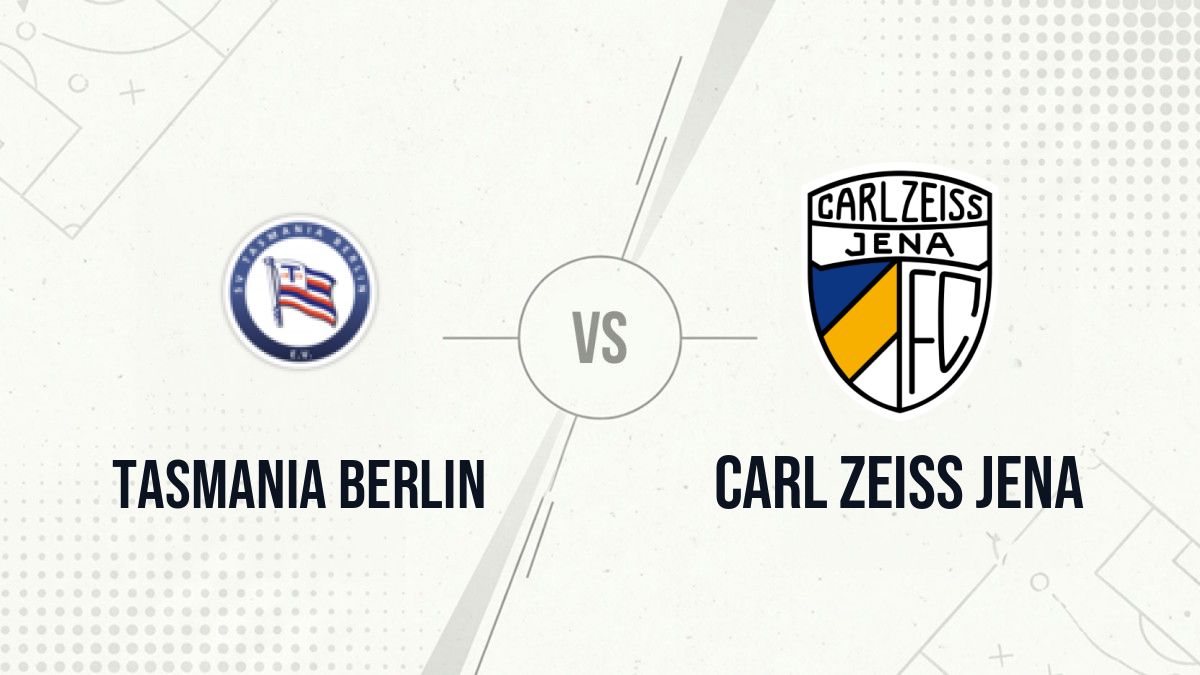 Pronostic Tasmania Berlin Carl Zeiss Jena