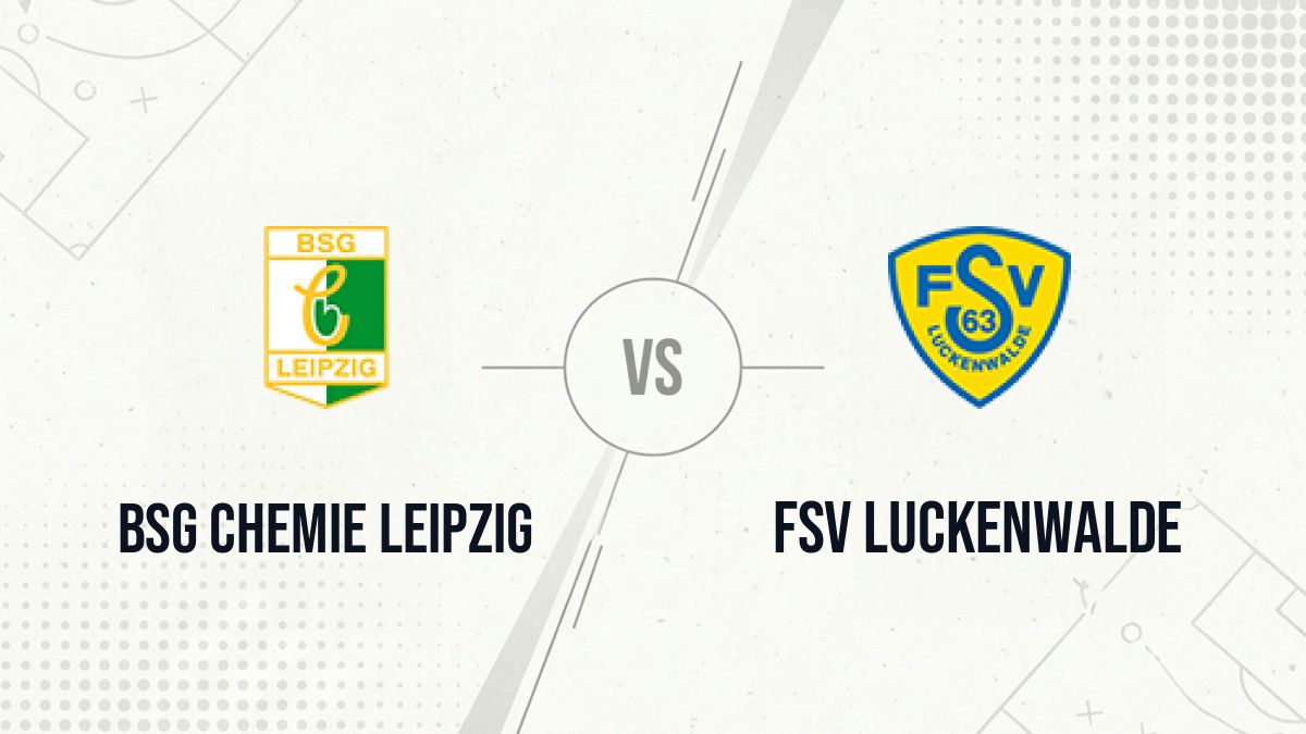 Pronostic BSG Chemie Leipzig FSV Luckenwalde