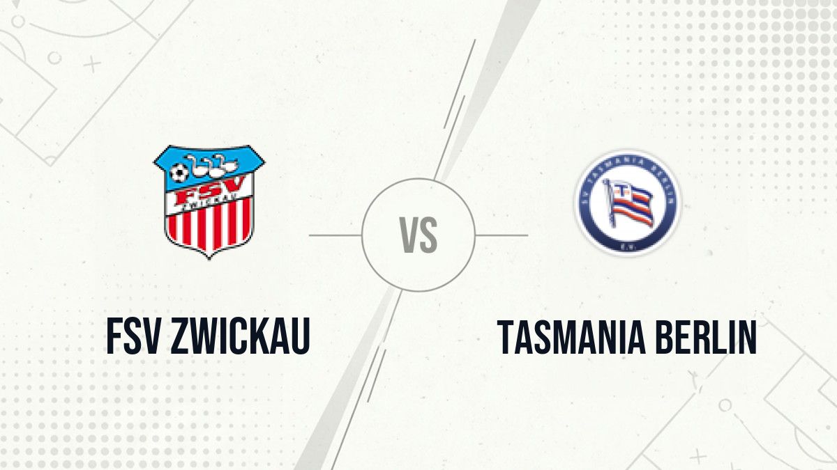 Pronostic FSV Zwickau Tasmania Berlin