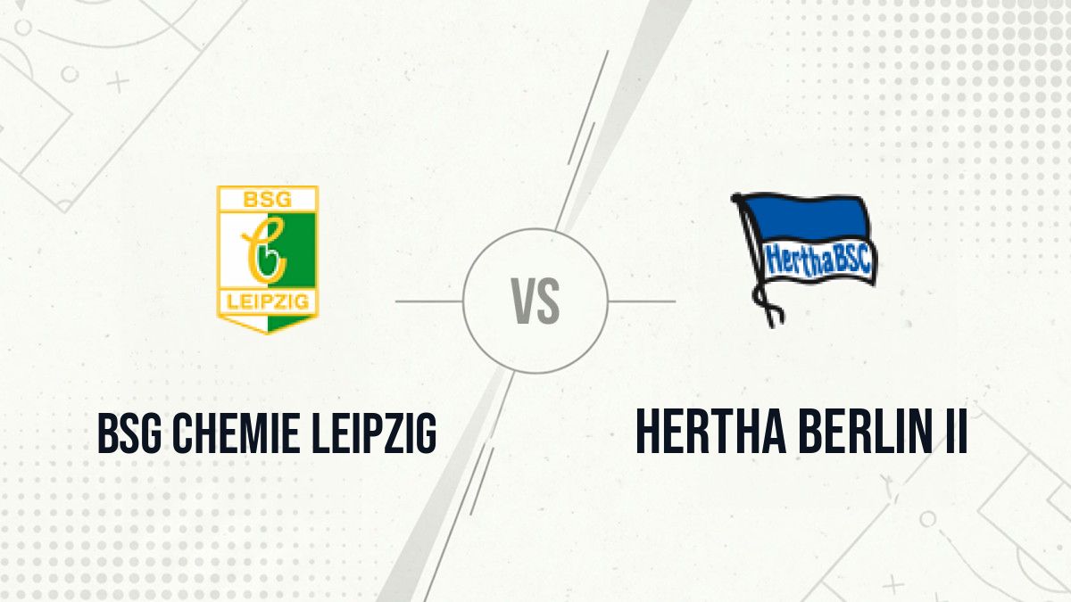 Pronostic BSG Chemie Leipzig Hertha Berlin II