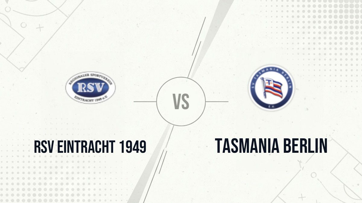Pronostic RSV Eintracht 1949 Tasmania Berlin