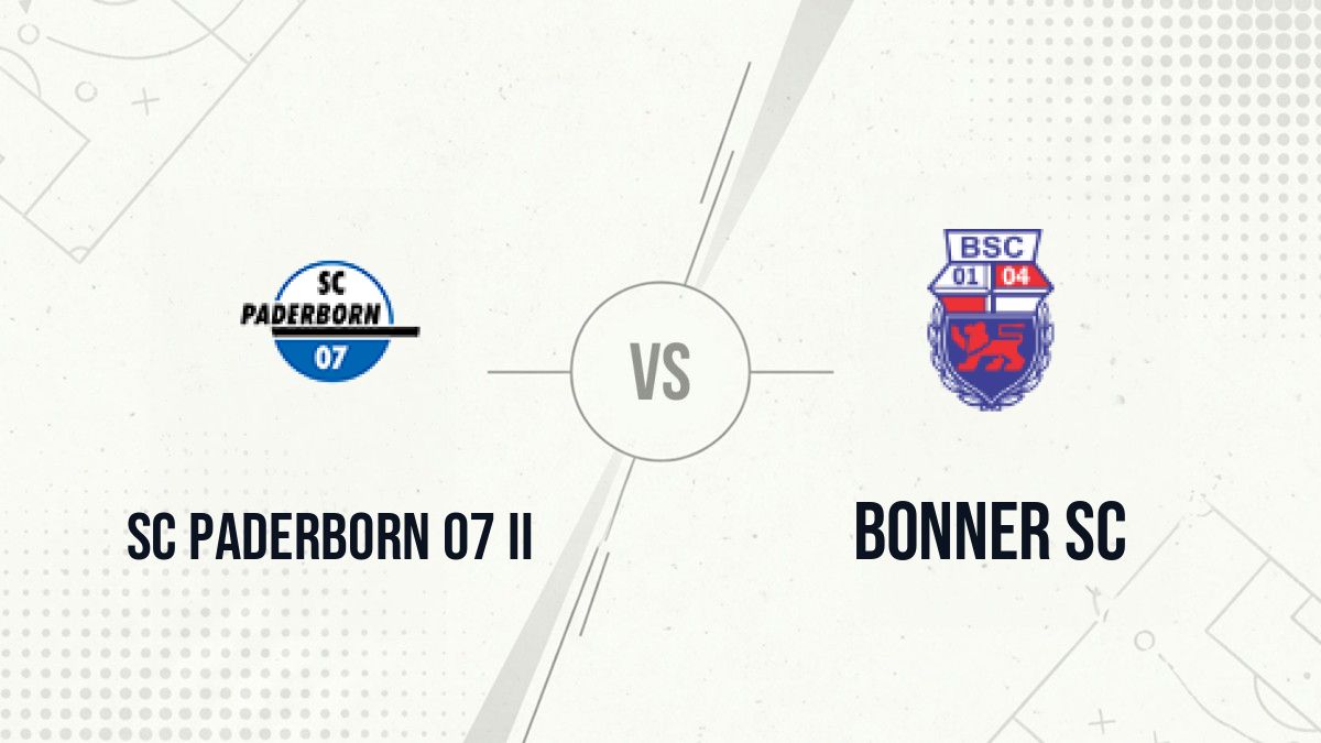 Pronostic SC Paderborn 07 II Bonner SC