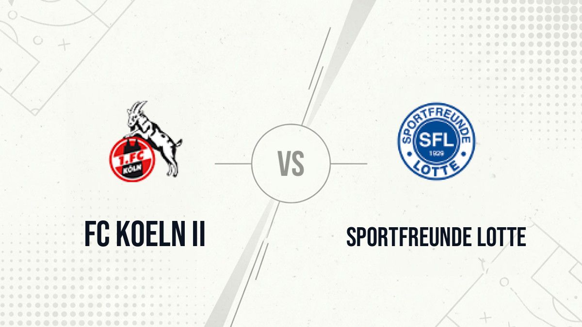 Pronostic FC Koeln II Sportfreunde Lotte