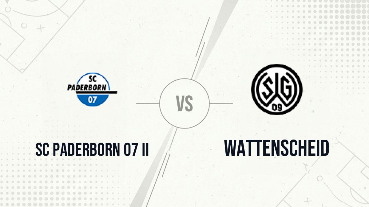Pronostic SC Paderborn 07 II Wattenscheid