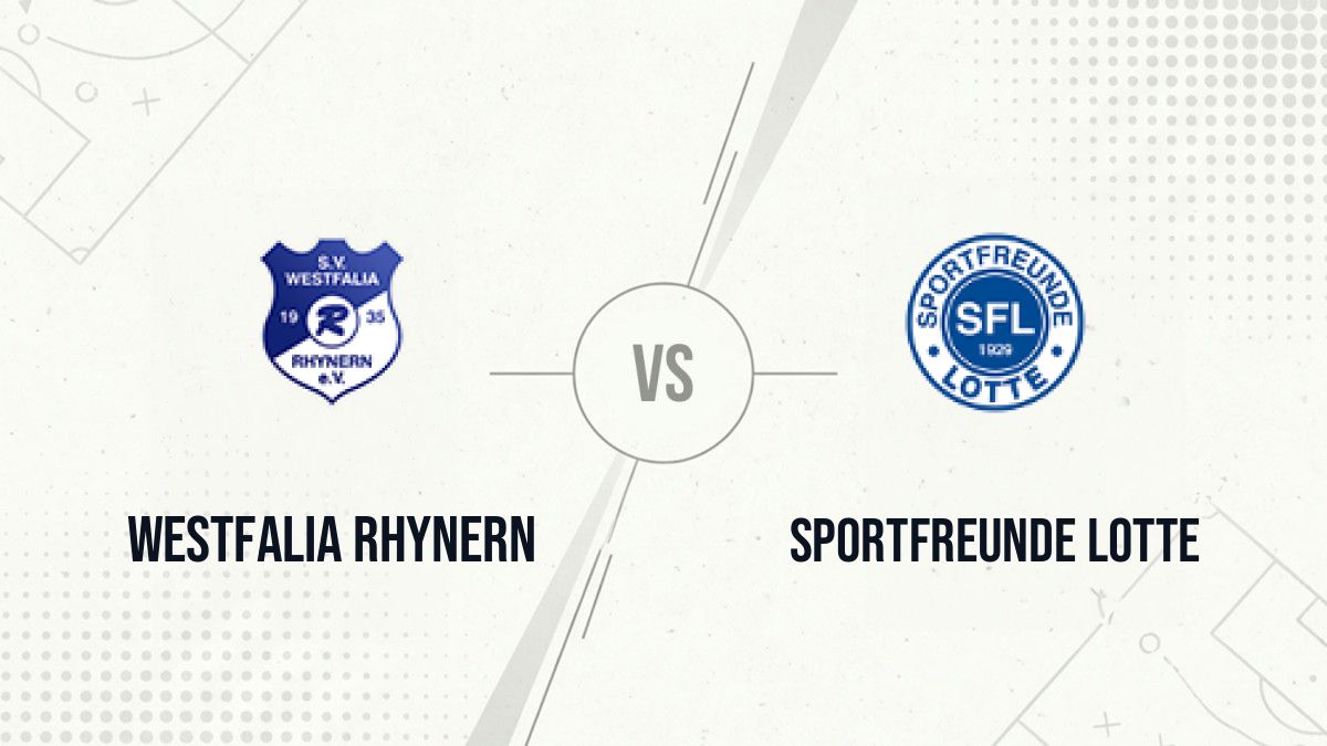 Pronostic Westfalia Rhynern Sportfreunde Lotte
