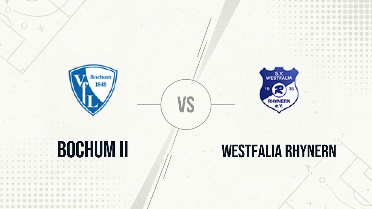 Pronostic Bochum II Westfalia Rhynern