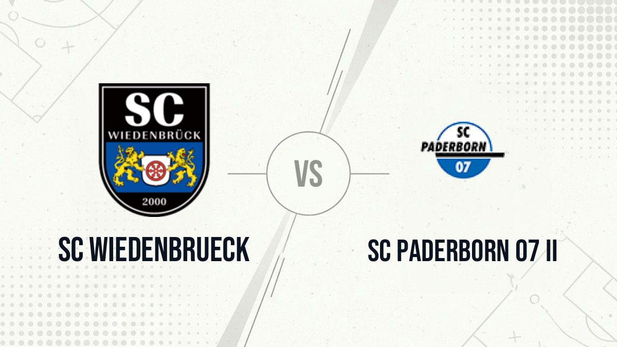 Pronostic SC Wiedenbrueck SC Paderborn 07 II