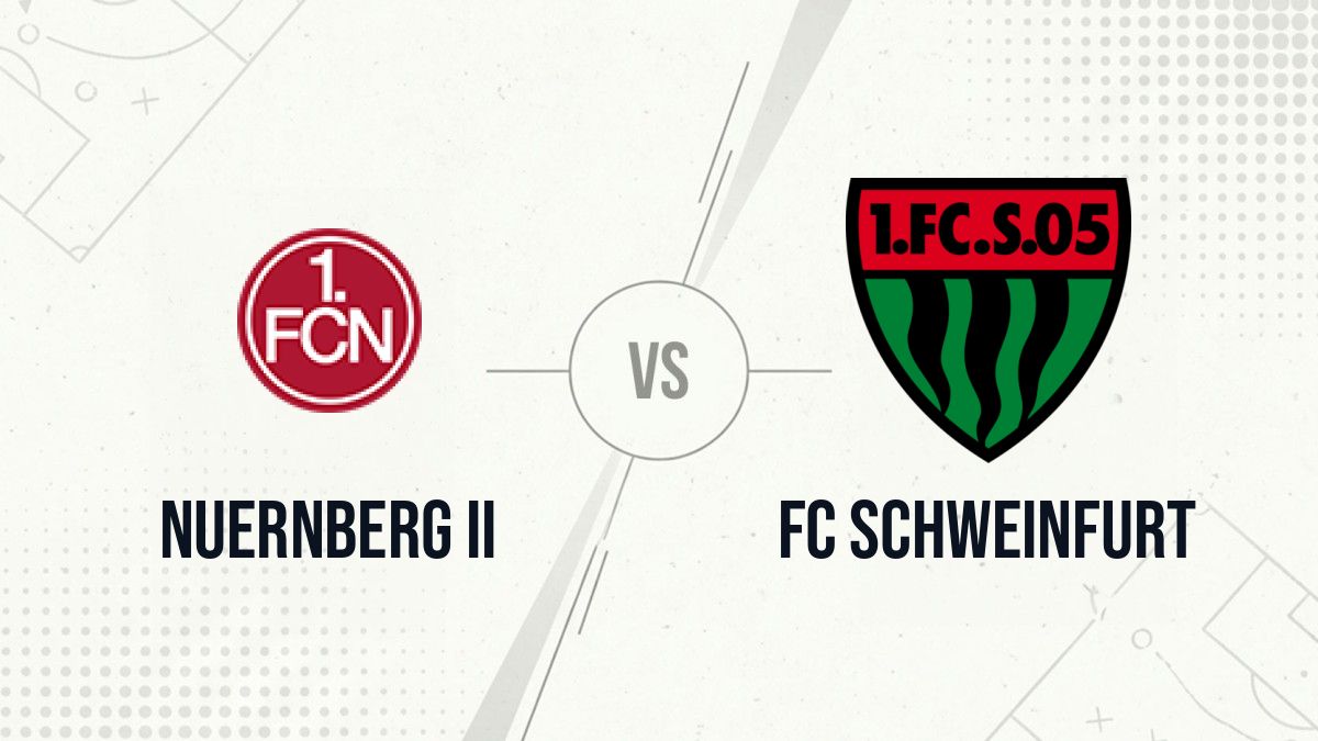 Pronostic Nuernberg II FC Schweinfurt