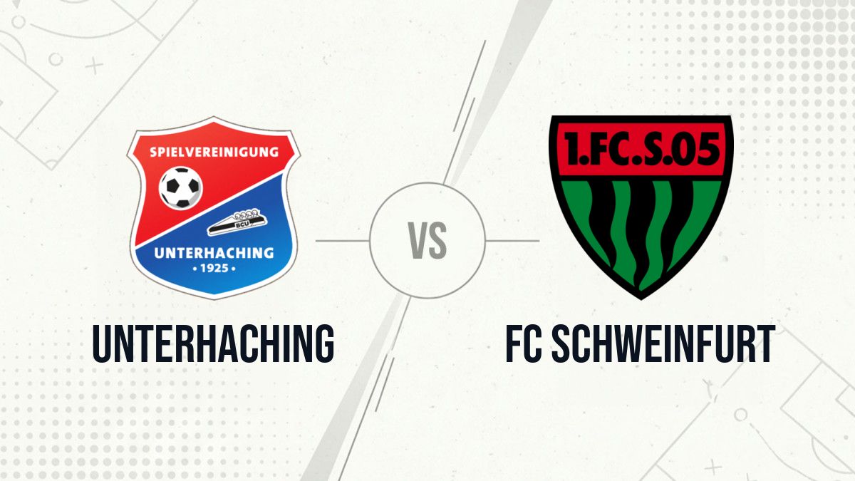 Pronostic Unterhaching FC Schweinfurt