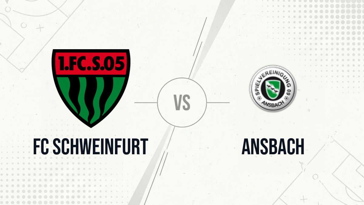 Pronostic FC Schweinfurt Ansbach