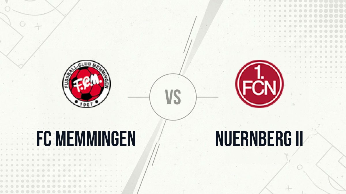 Pronostic FC Memmingen Nuernberg II