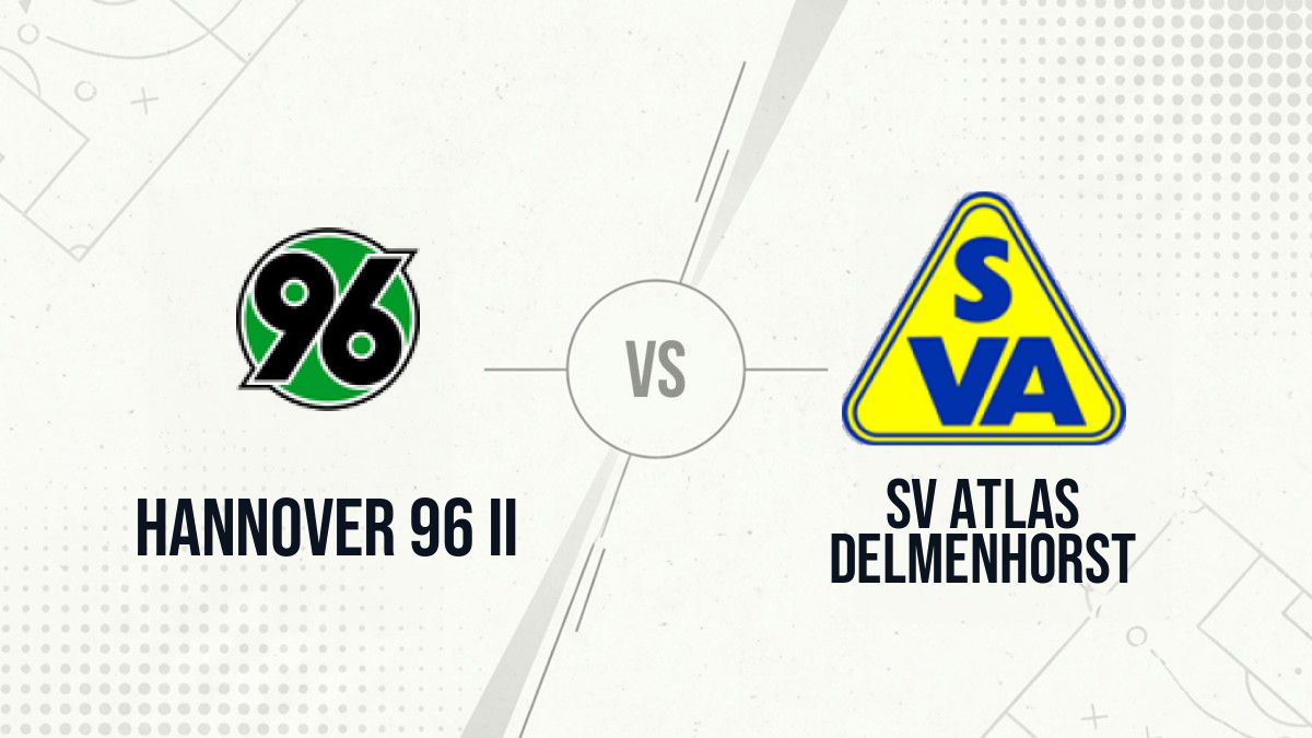Pronostic Hannover 96 II SV Atlas Delmenhorst