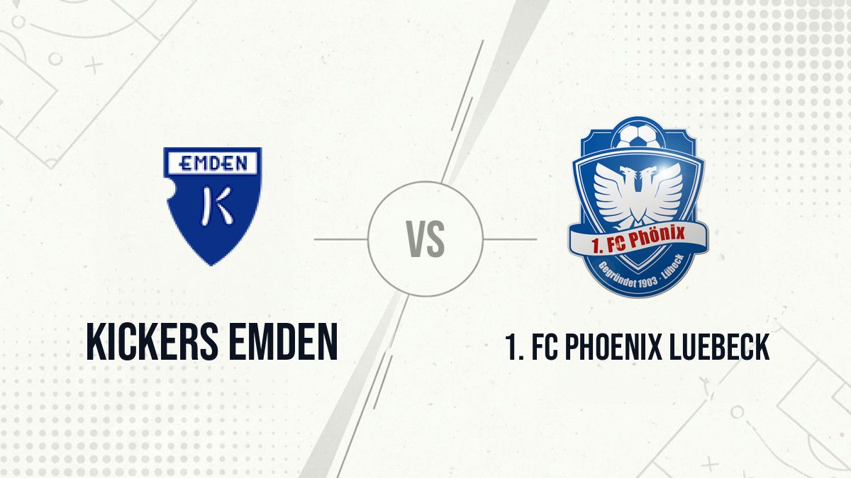 Pronostic Kickers Emden 1. FC Phoenix Luebeck