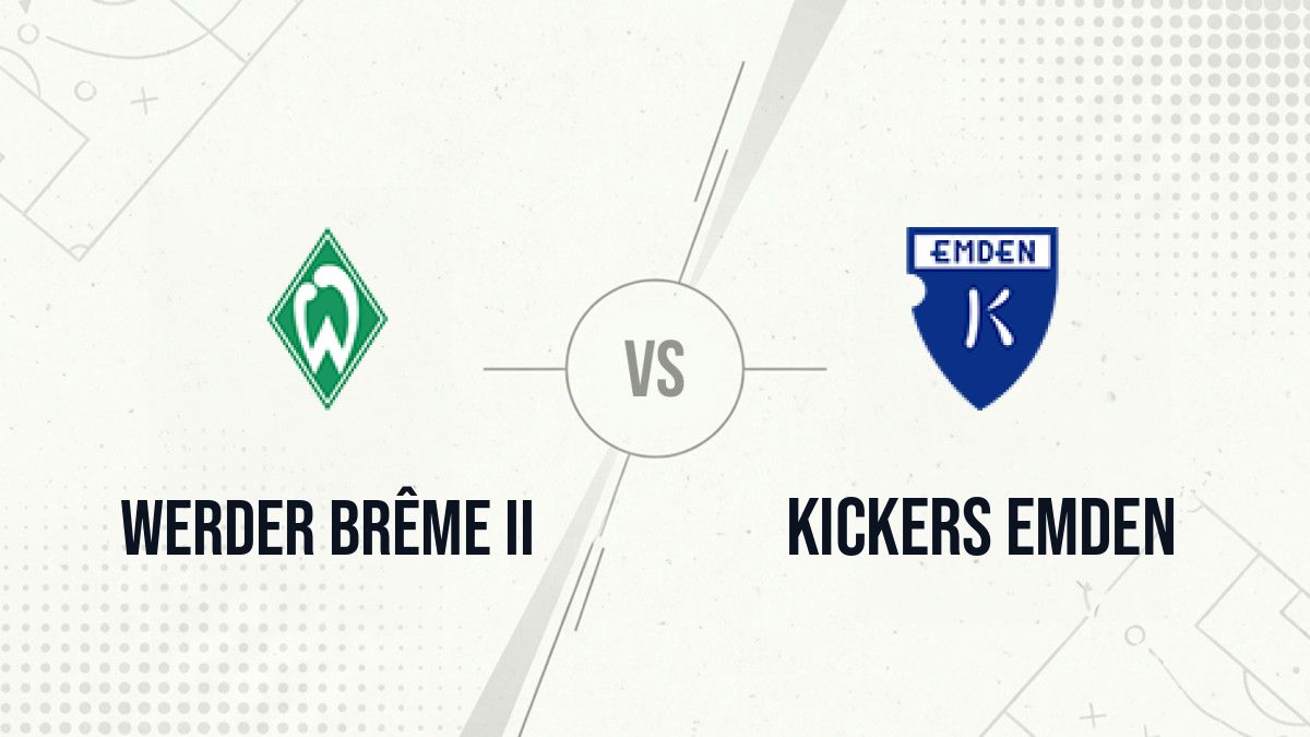 Pronostic Werder Brême II Kickers Emden