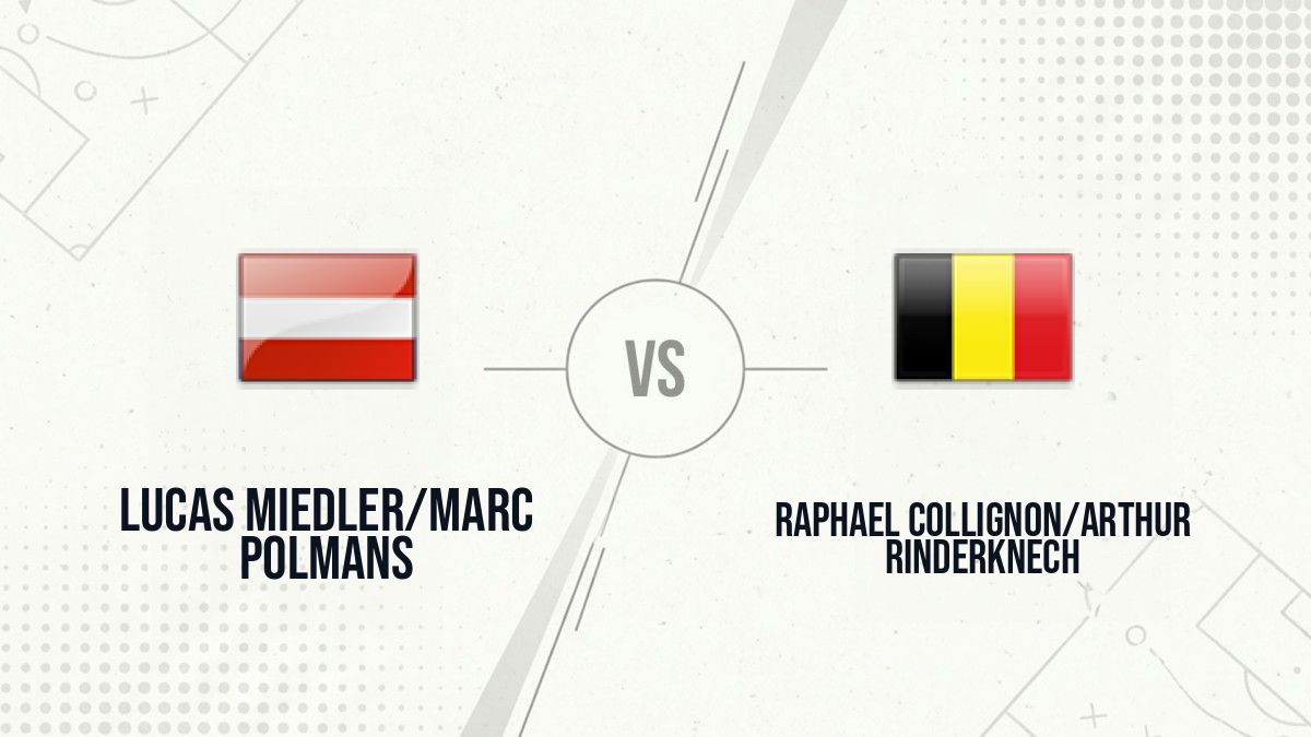 Pronostic Lucas Miedler/Marc Polmans Raphael Collignon/Arthur Rinderknech